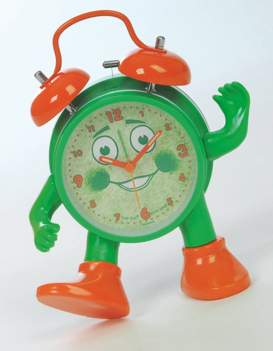 Ticki Tack Doppelglockenwecker für Kinder zum Erlernen der Uhr